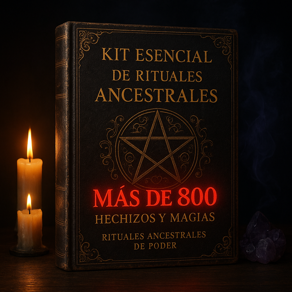 Kit Esencial de Rituales Ancestrales - Más de 800 Hechizos y Magias para Transformar Tu Vida